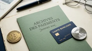 Illustration éditoriale de catégories de paiement historiques associées à MaChance